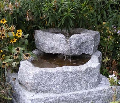 Gray fountain